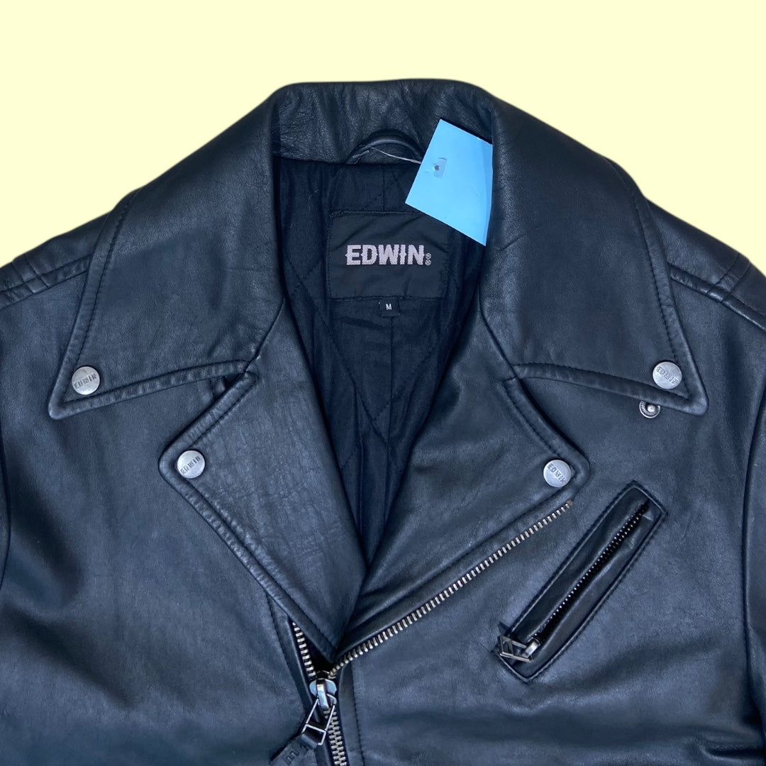 Vintage leather perfecto jacket - M