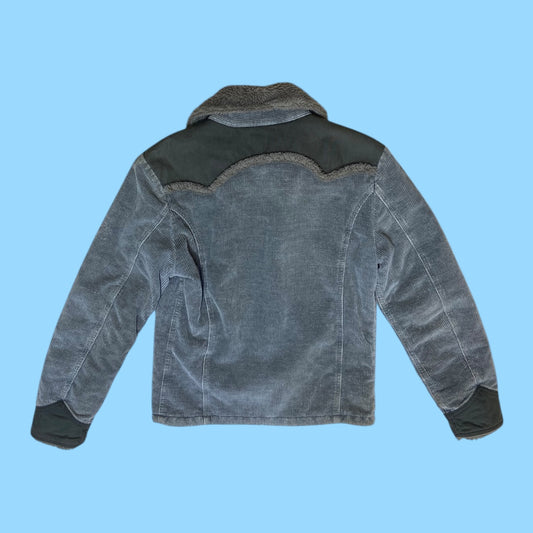 Vintage Diesel corduroy aviator jacket - M