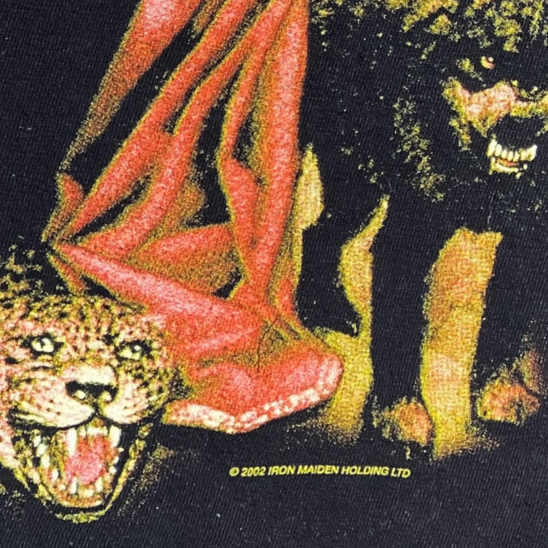 Vintage Iron Maiden 2002 Edward The Great t-shirt - M