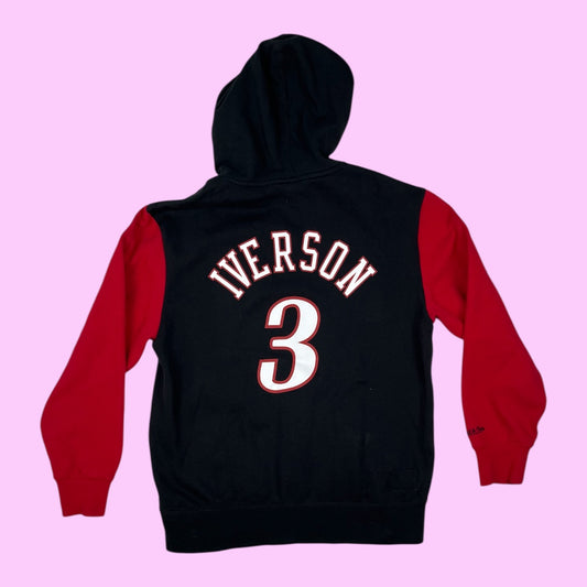 Mitchell & Ness Sixers Iverson hoodie - L