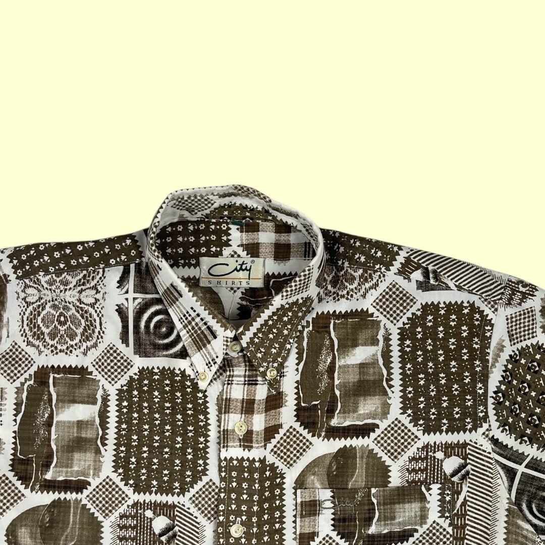 Vintage longsleeve shirt - M