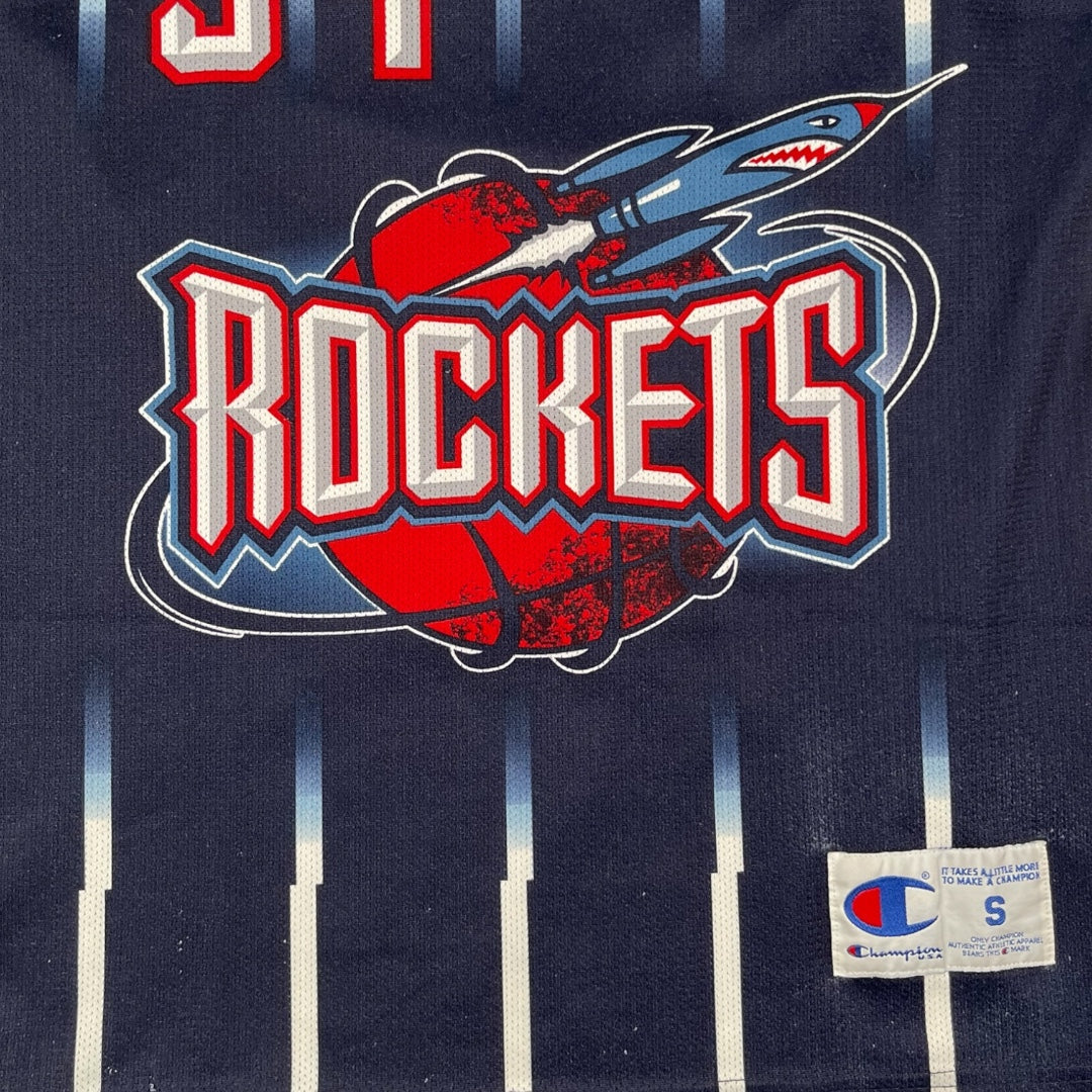 Vintage Champion Olajuwon Rockets jersey - S