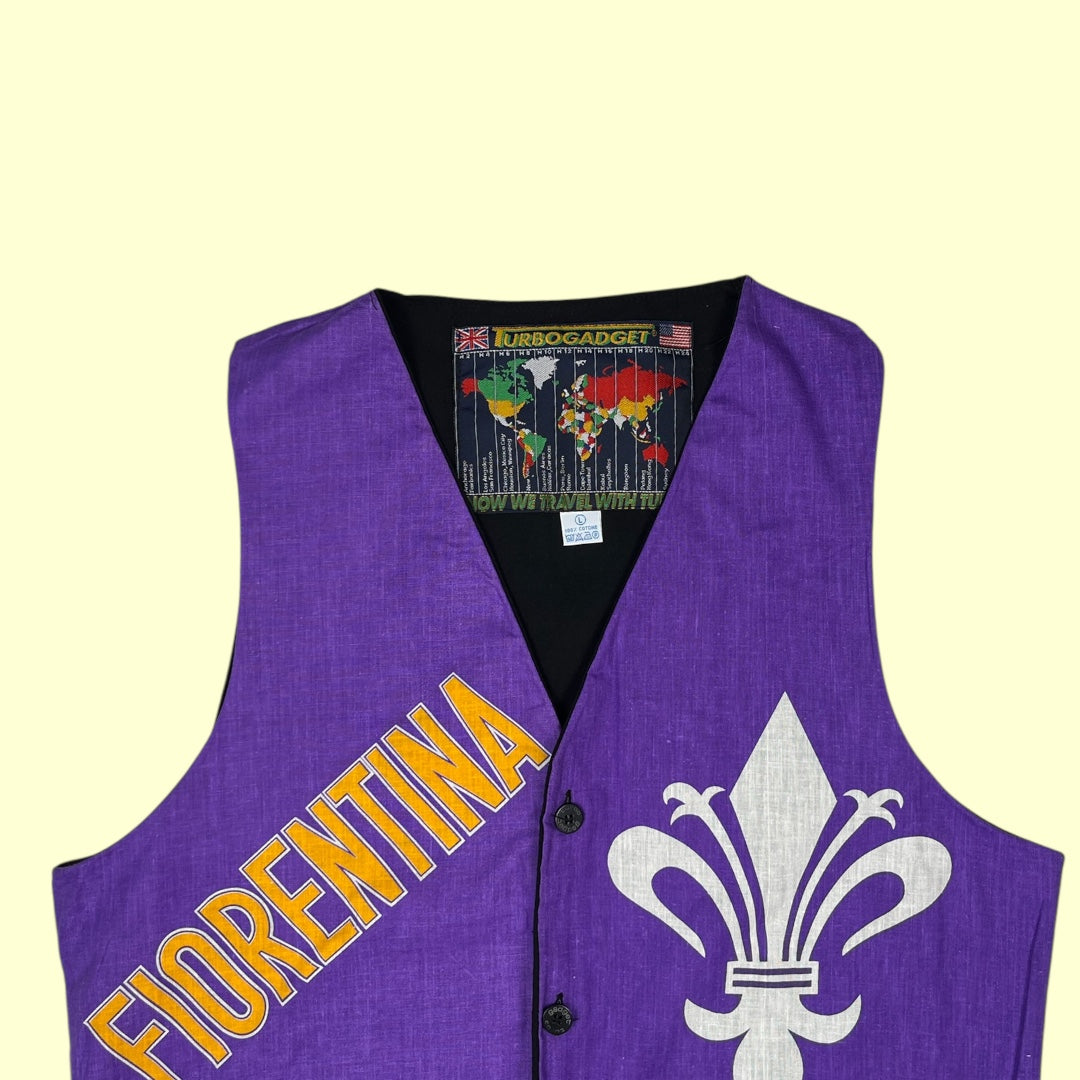 Vintage Fiorentina vest - L