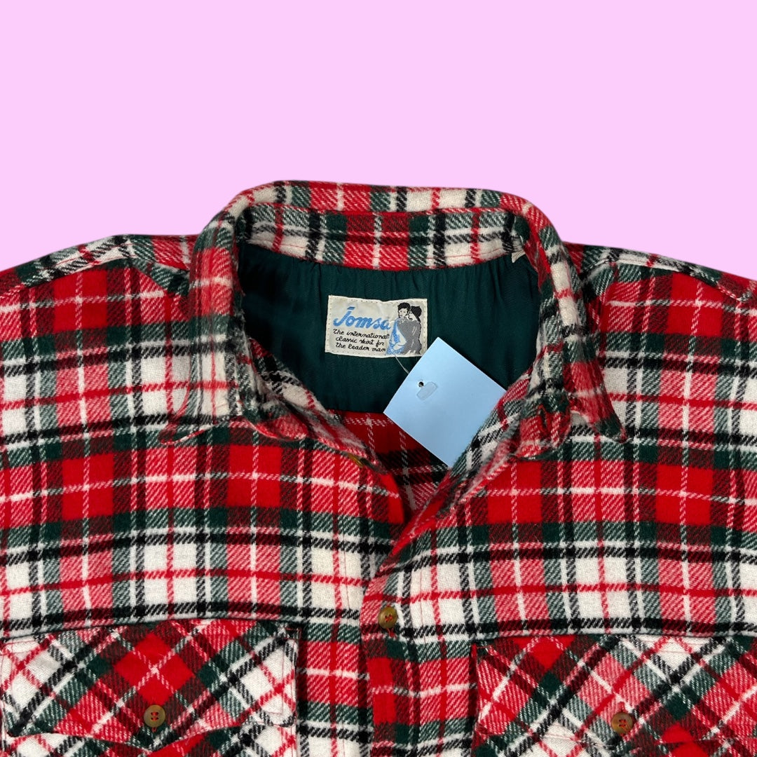 Vintage heavy flannel shirt - L