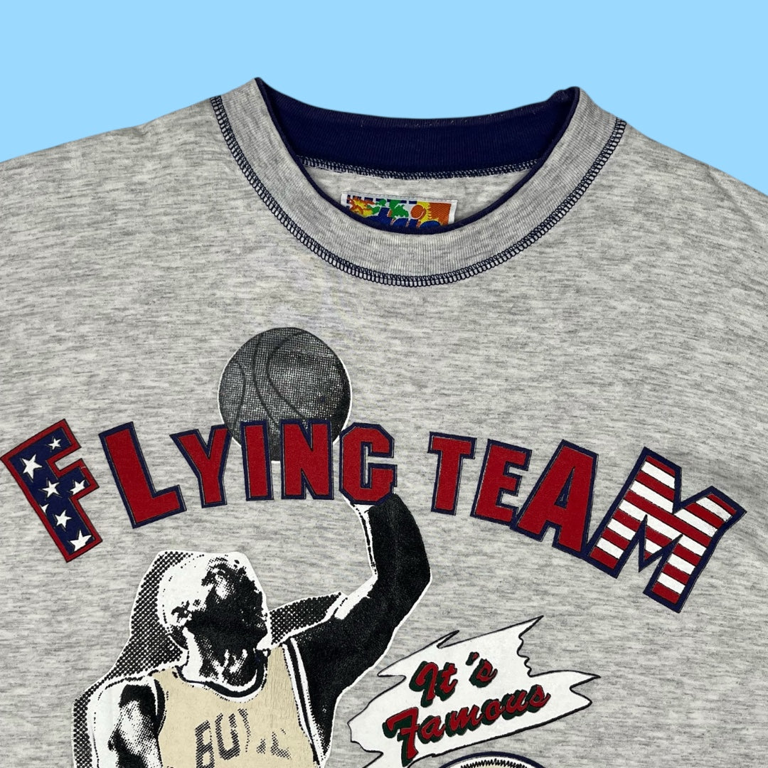 Vintage Michael Jordan flying team t-shirt - L