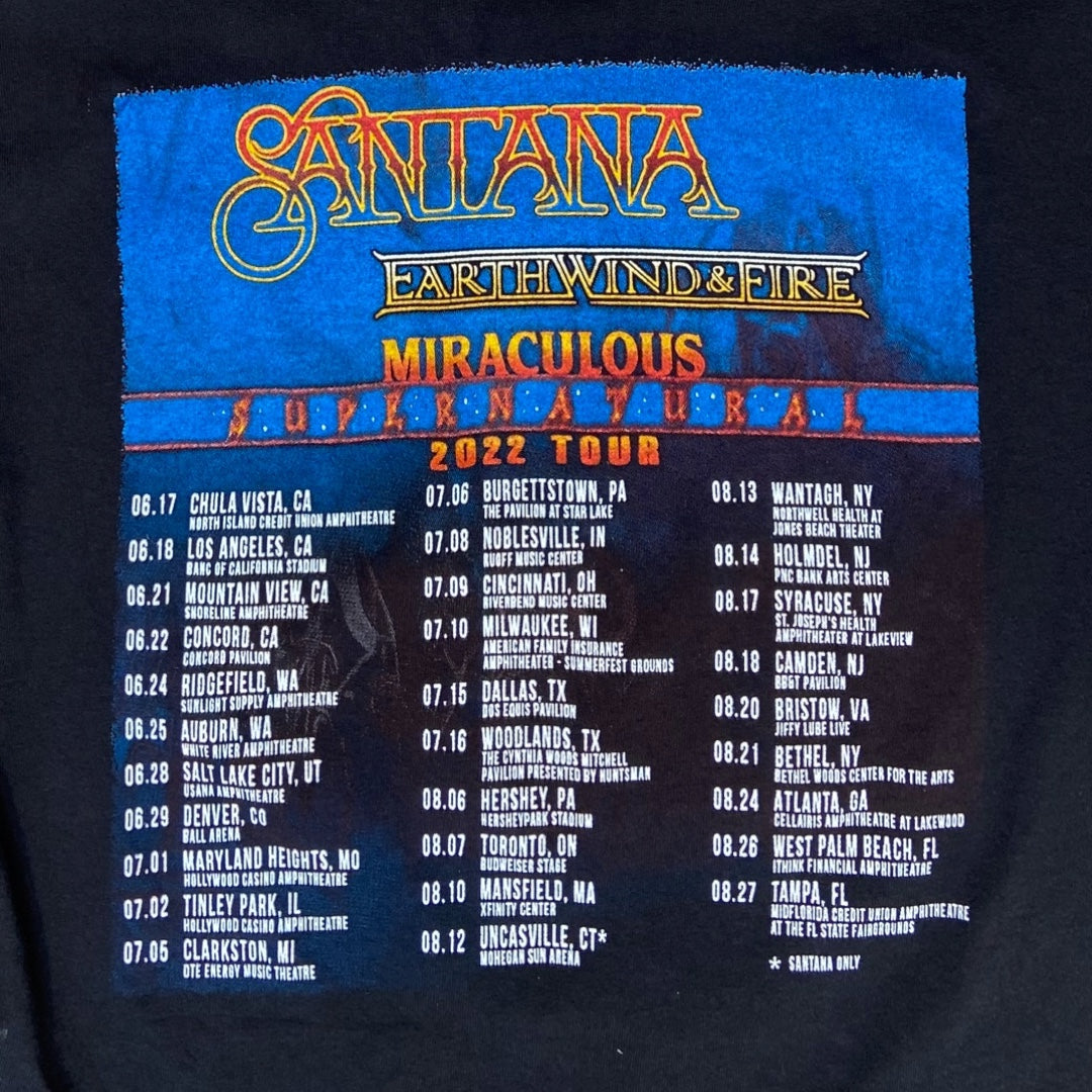 Santana x Earth Wind & Fire concert t-shirt - M