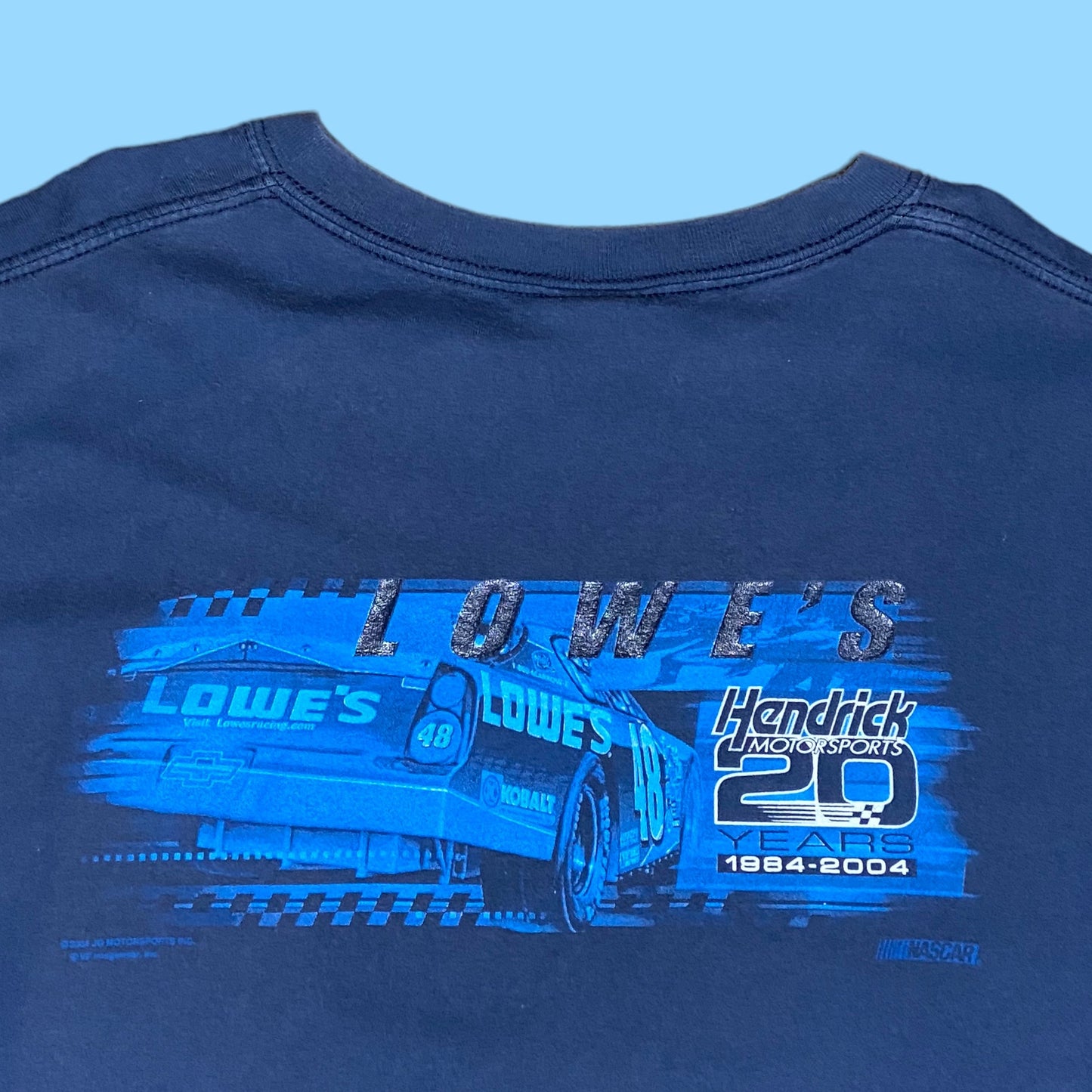 Vintage Lee Nascar Johnson Lowe's t-shirt - XL
