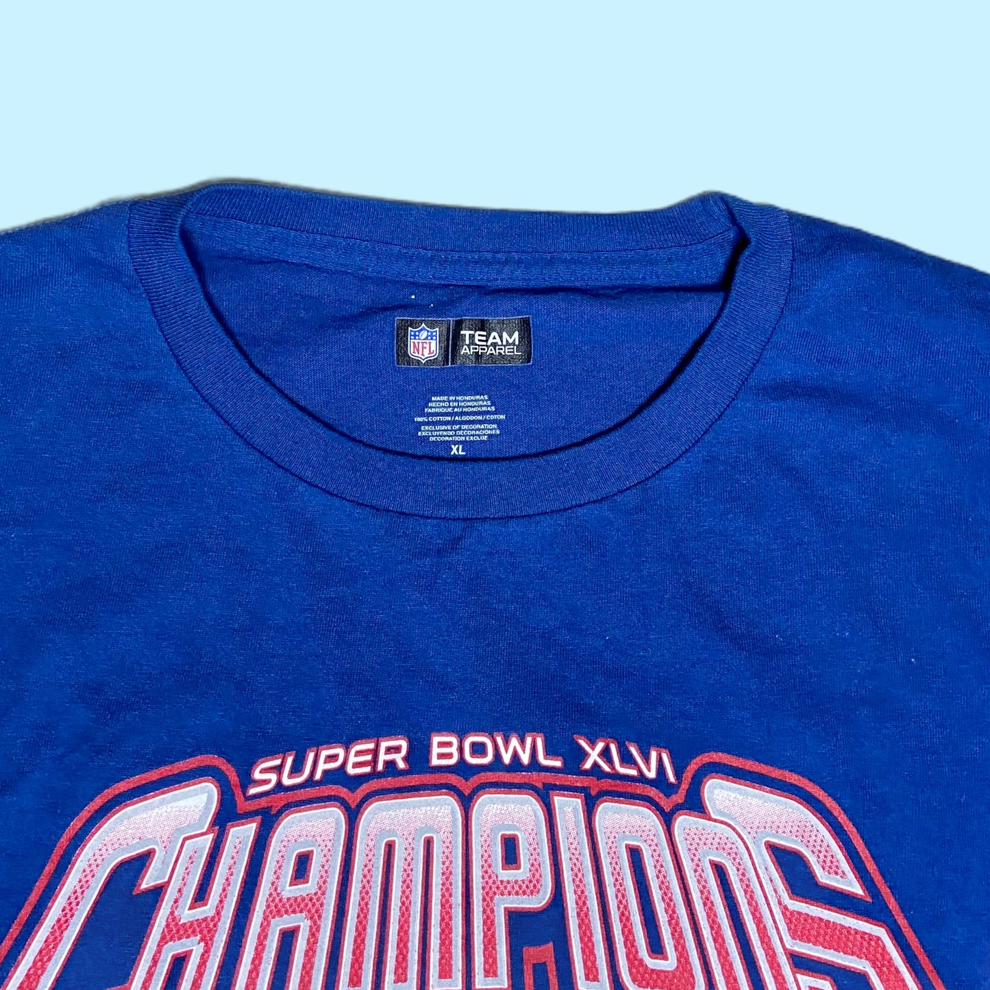NFL Giants Superbowl Longsleeve T-Shirt - XL
