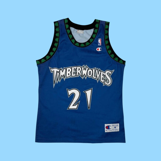 Vintage Champion Garnett Timberwolves jersey - M