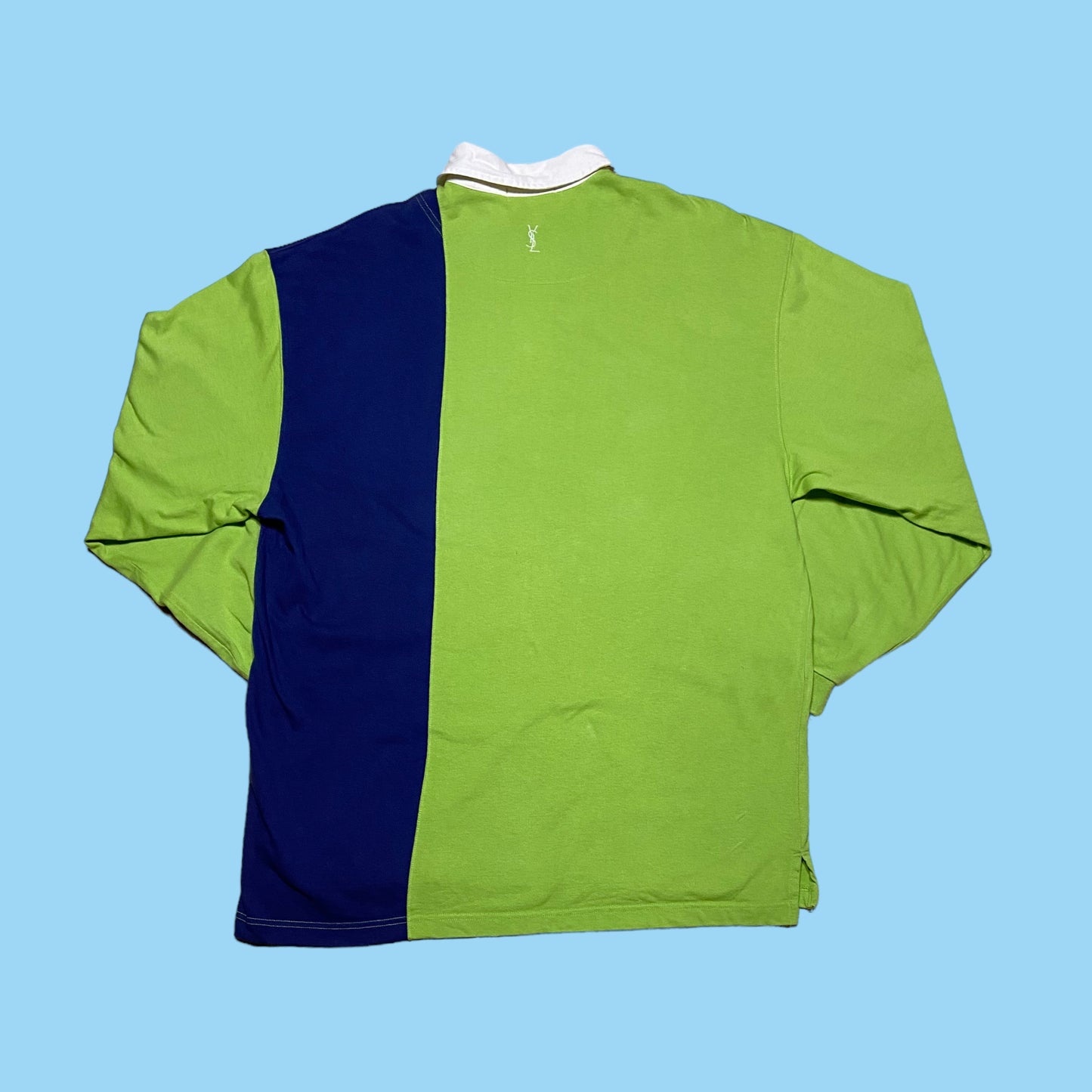 Vintage YSL longsleeve rugby polo - 2XL