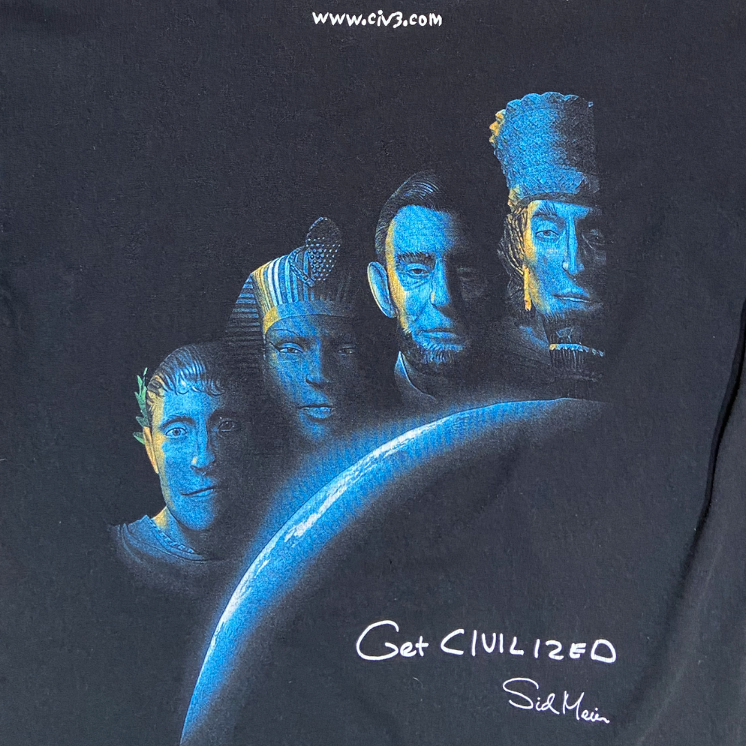 Vintage Civilization III t-shirt - L