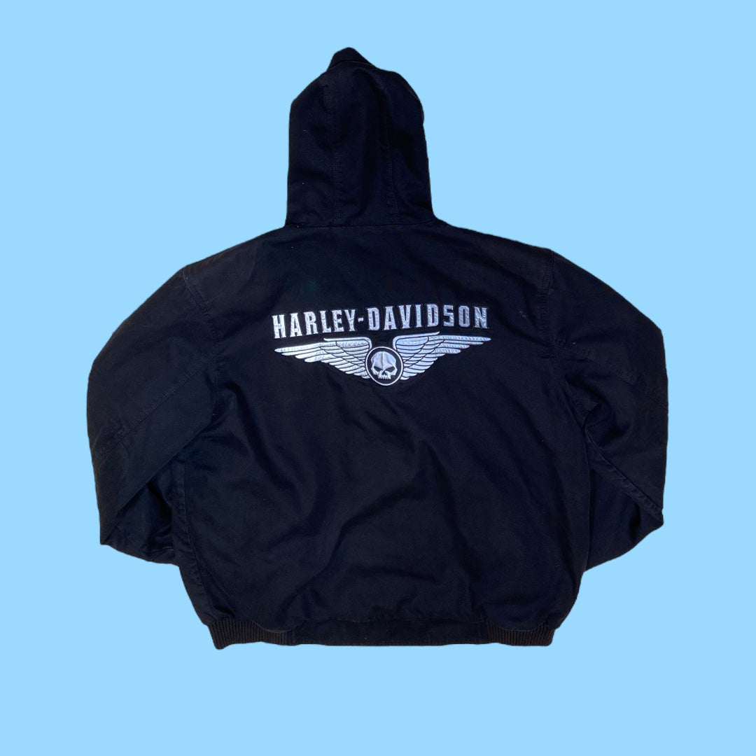 Vintage Harley Davidson reversible work jacket - XL