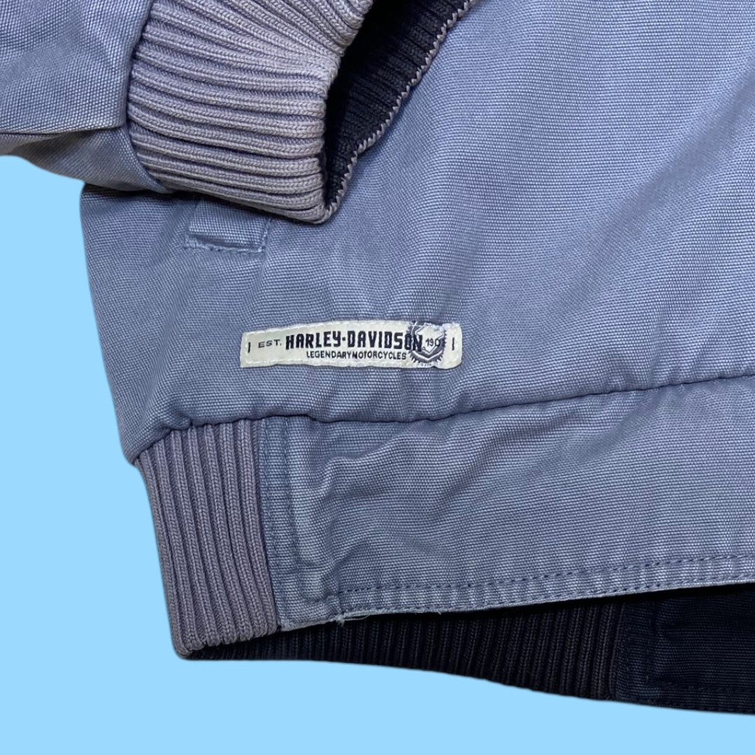 Vintage Harley Davidson reversible work jacket - XL