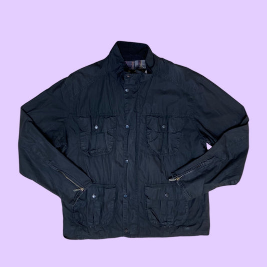 Vintage Barbour wax coat - XL