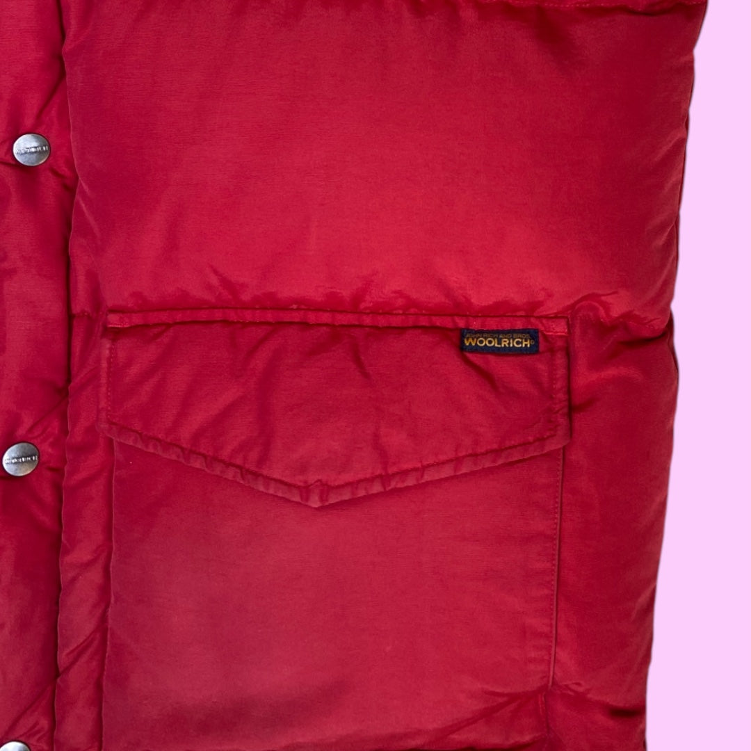Vintage Woolrich down bodywarmer - L