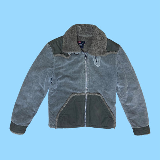 Vintage Diesel corduroy aviator jacket - M