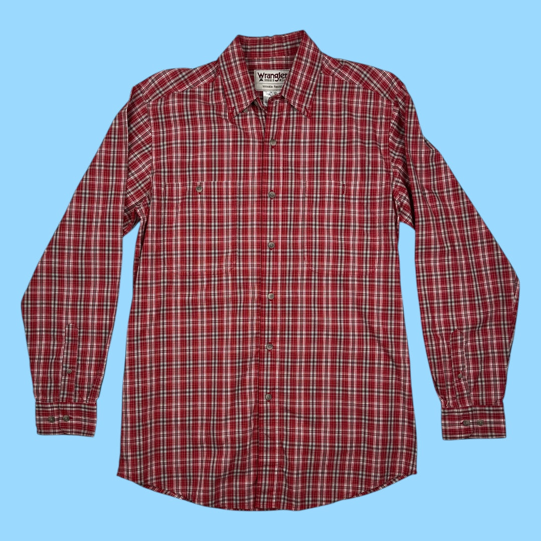 Vintage Wrangler checkered shirt - M