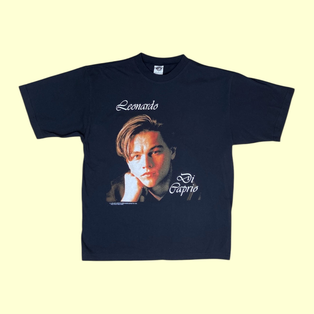 Vintage Leonardo DiCaprio 1998 t-shirt - M