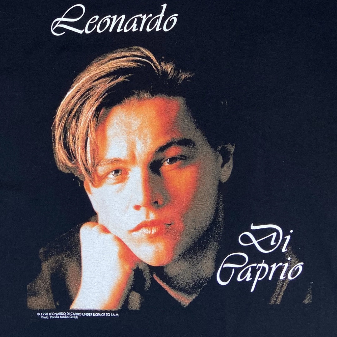 Vintage Leonardo DiCaprio 1998 t-shirt - M