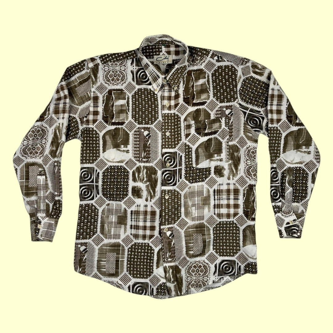 Vintage longsleeve shirt - M