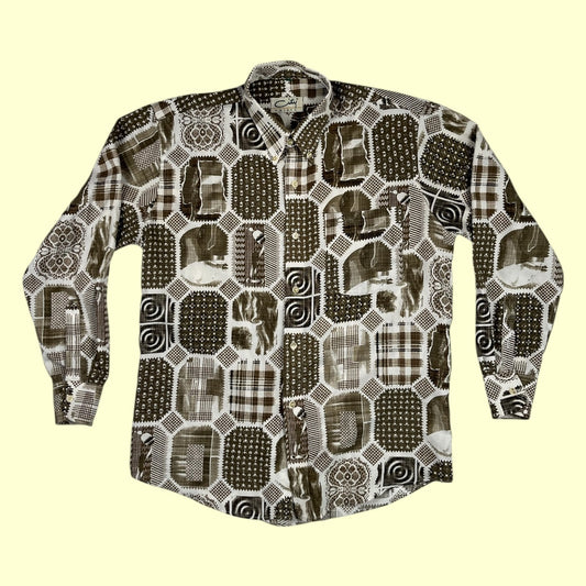 Vintage longsleeve shirt - M