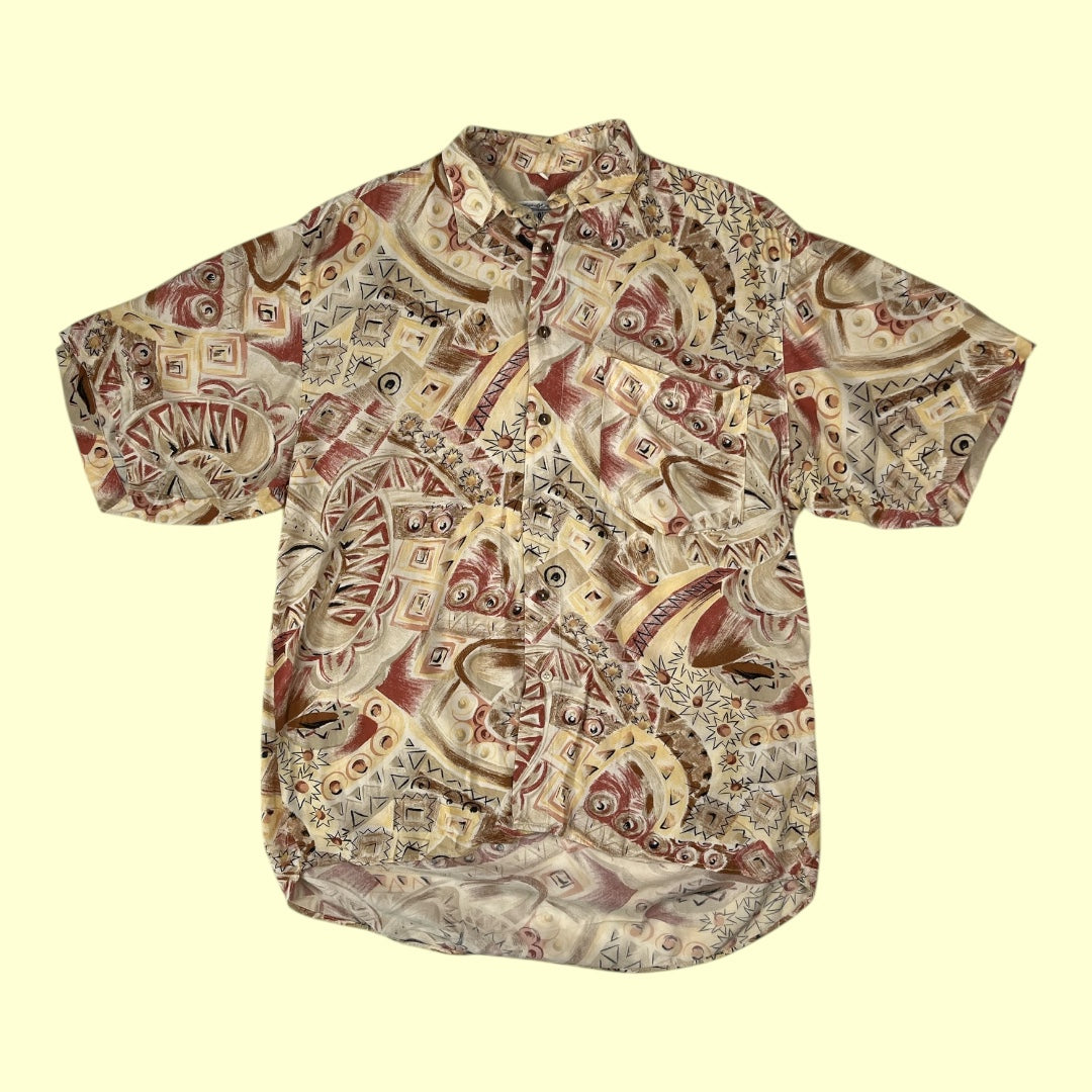 Vintage exotic shirt - M