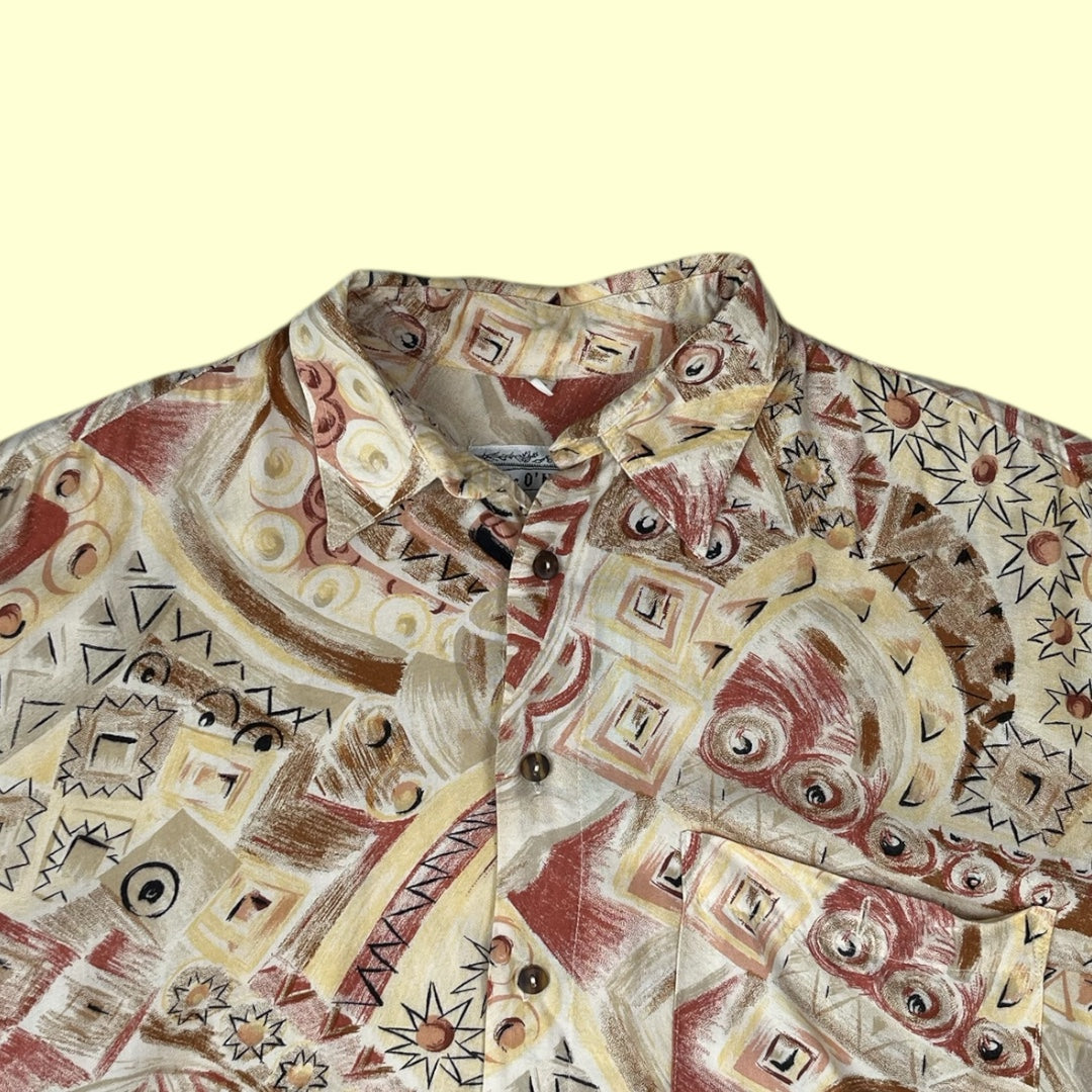 Vintage exotic shirt - M