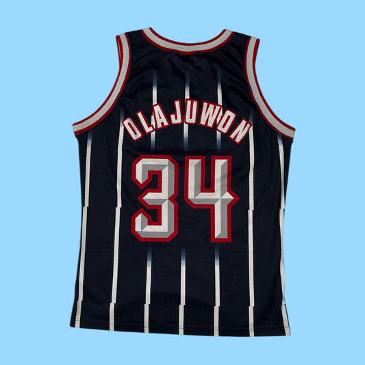 Vintage Champion Olajuwon Rockets jersey - S