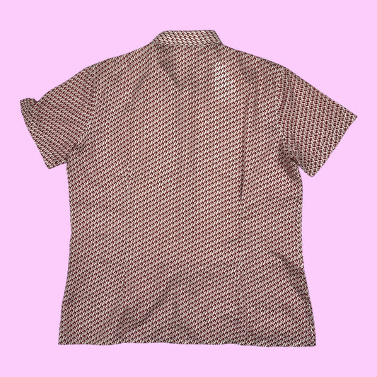 Vintage exotic shirt - M