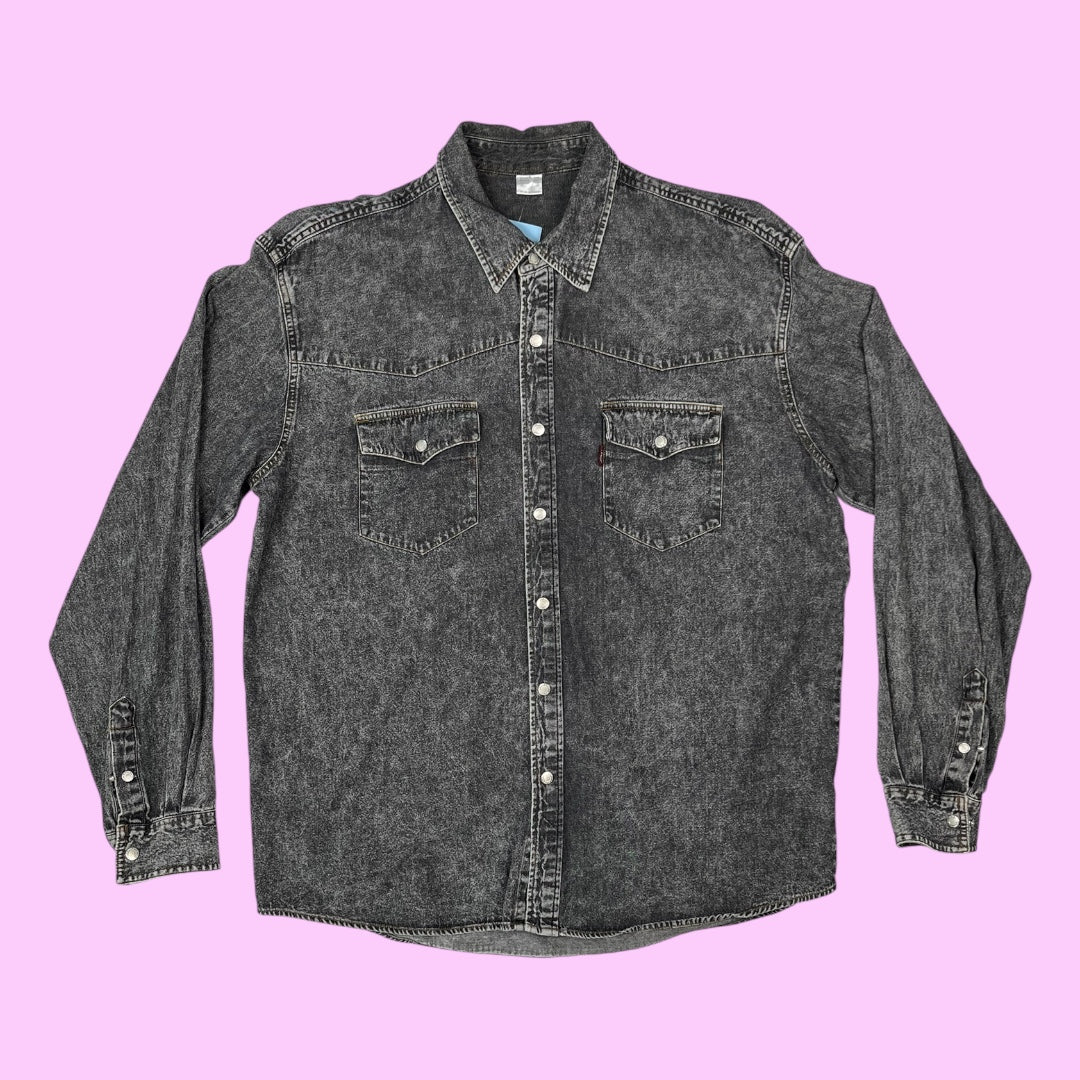 Vintage denim shirt - XL