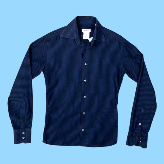 Vintage Versace collection striped shirt - M
