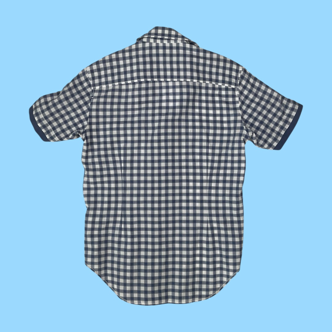 Vintage Armani Jeans checkered shirt - M