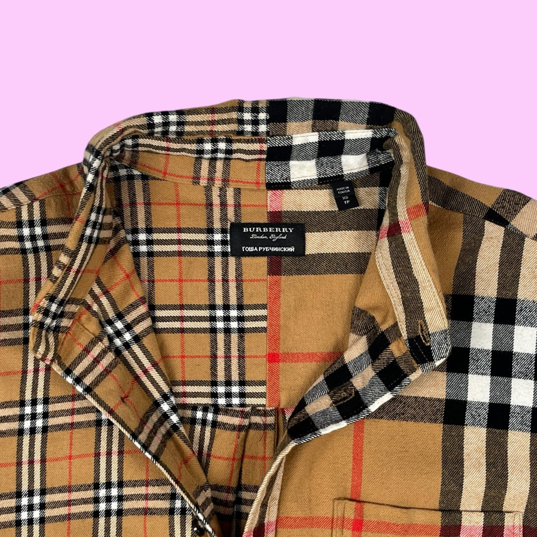 Burberry x Gosha Rubchinskiy A/W 2018 flannel shirt - XS