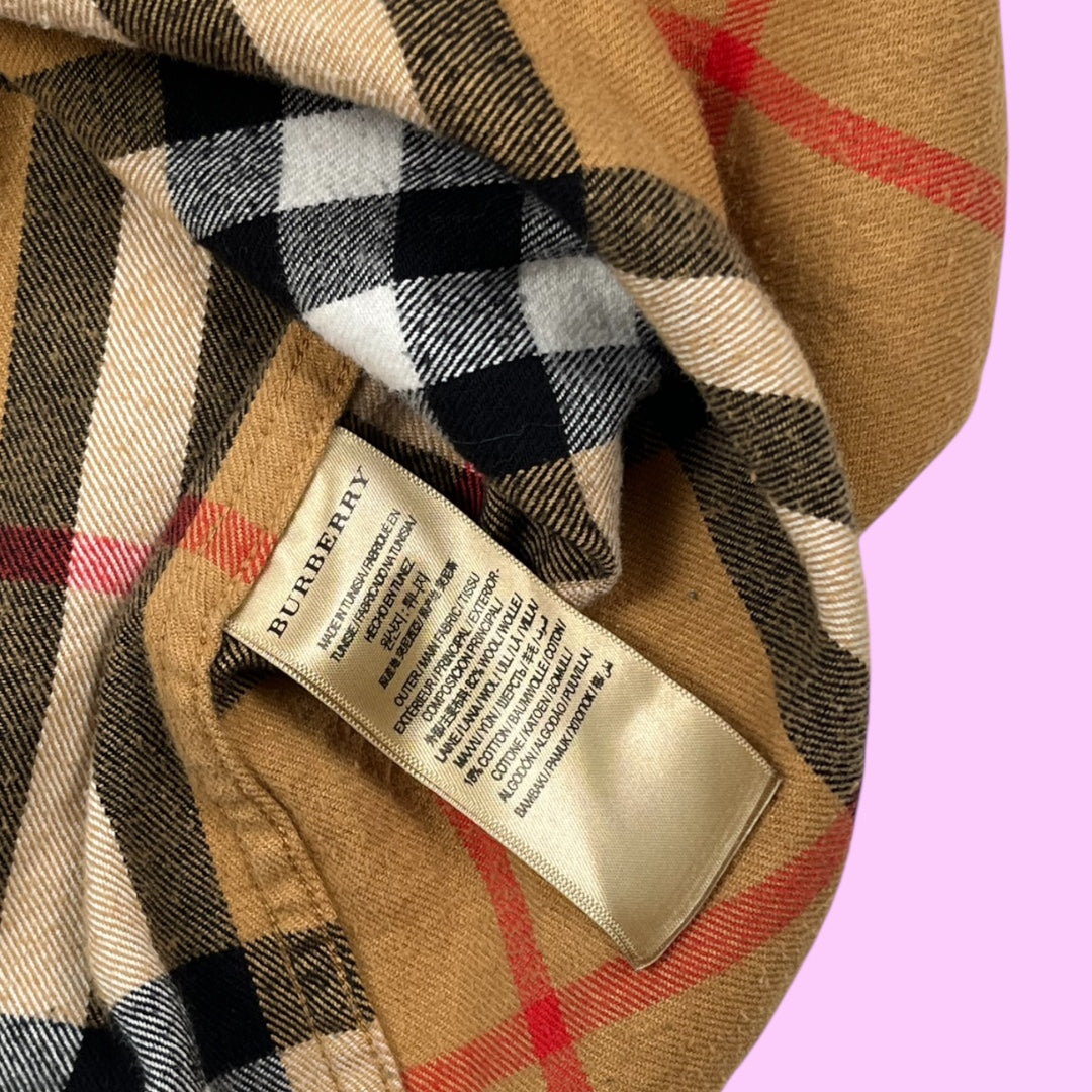 Burberry x Gosha Rubchinskiy A/W 2018 flannel shirt - XS