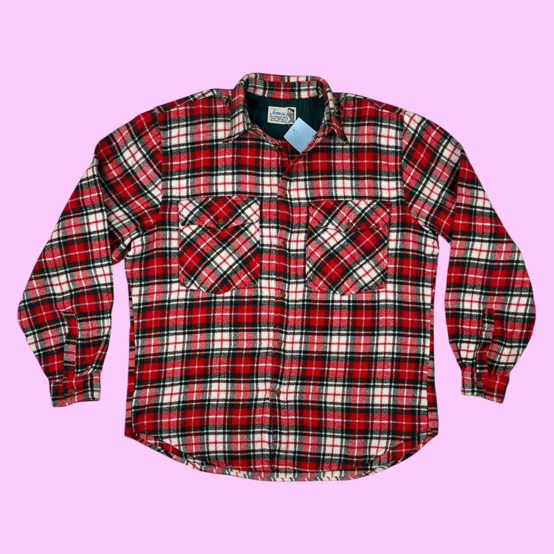 Vintage heavy flannel shirt - L