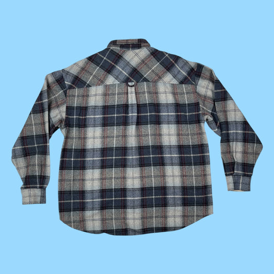 Vintage Think Pink heavy flannel shirt - L