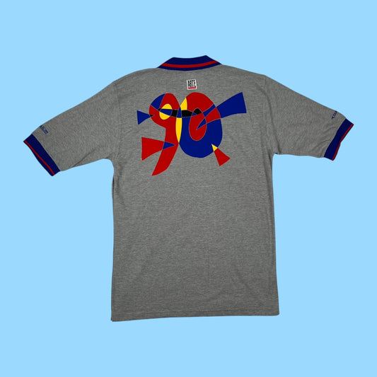 Vintage Diadora FC Bologna 90th anniversary polo - XL