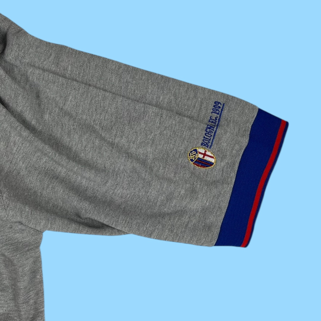 Vintage Diadora FC Bologna 90th anniversary polo - XL