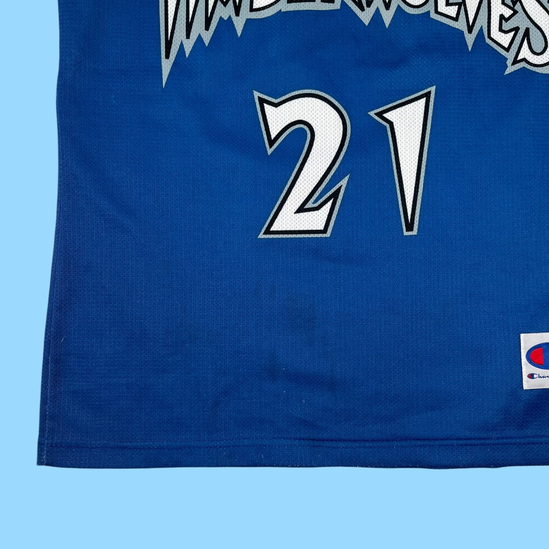 Vintage Champion Garnett Timberwolves jersey - M