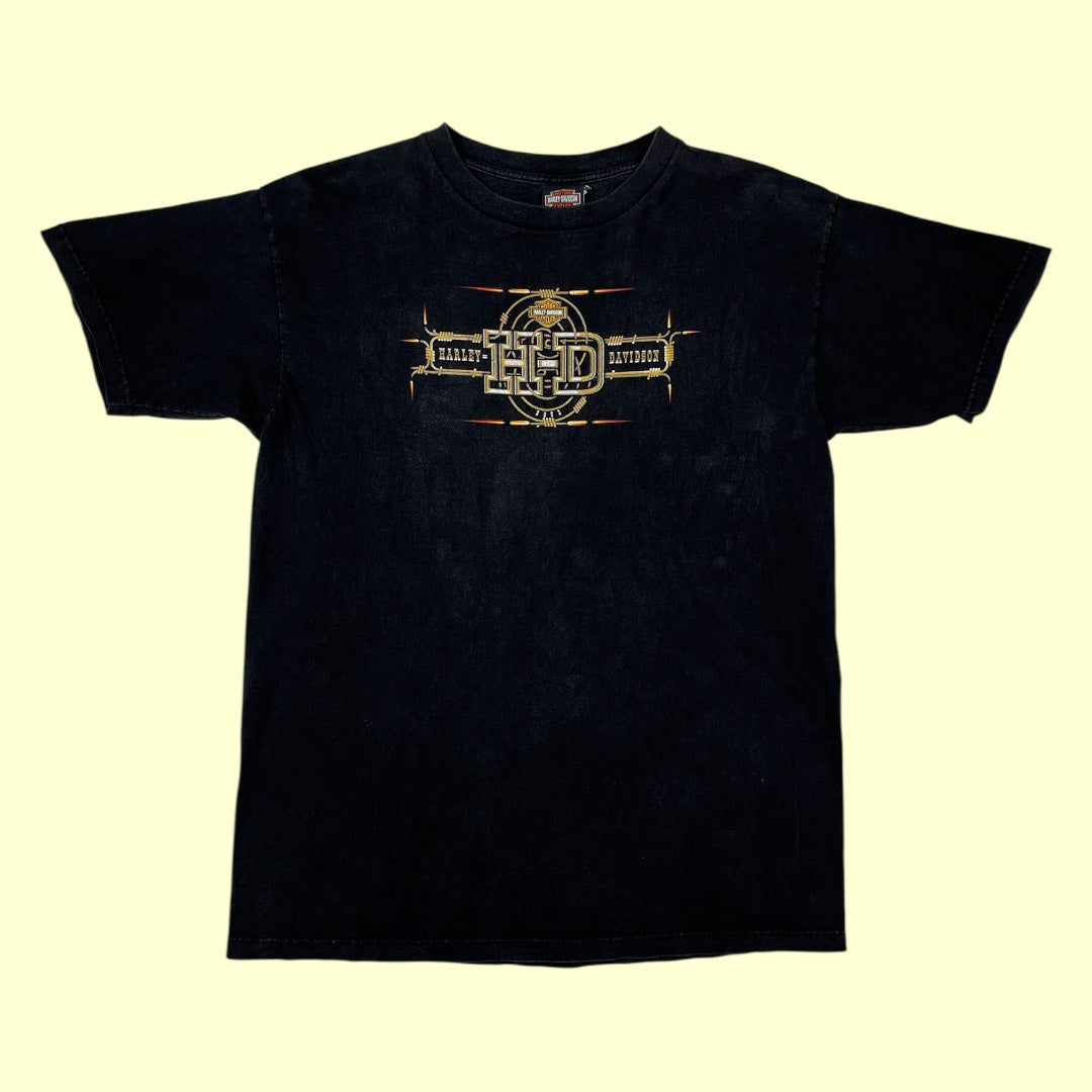 Vintage Harley Gettysburg battlefield t-shirt - XL