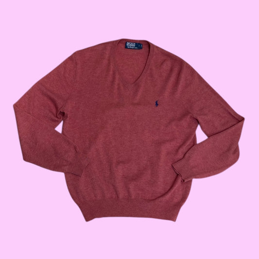 Vintage Ralph Lauren merino wool jumper - M