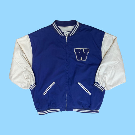 Vintage Wrangler light bomber jacket - 2XL