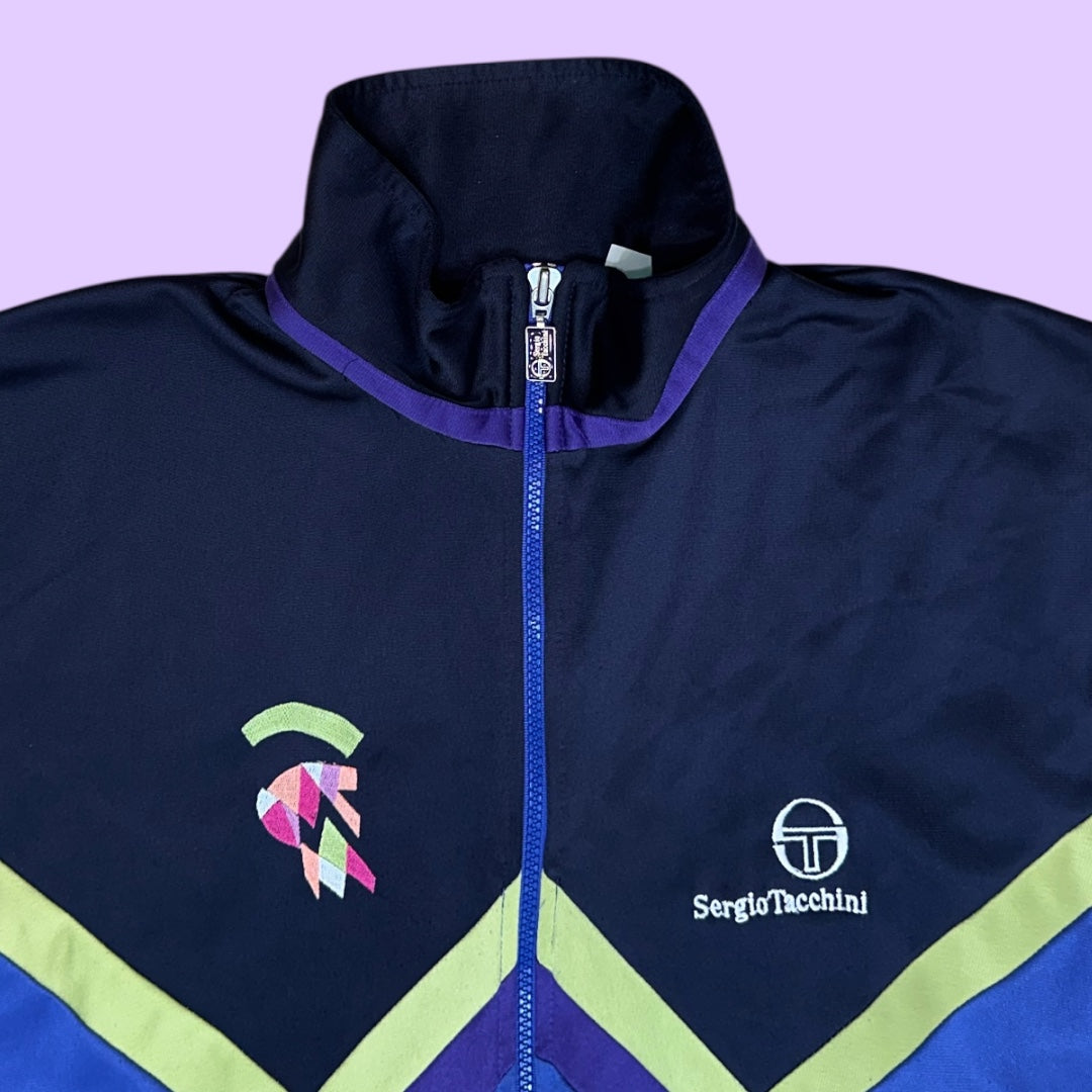 Vintage Sergio Tacchini track jacket - M