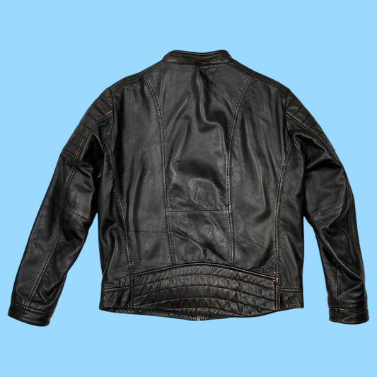 Vintage Mustang leather jacket - XL