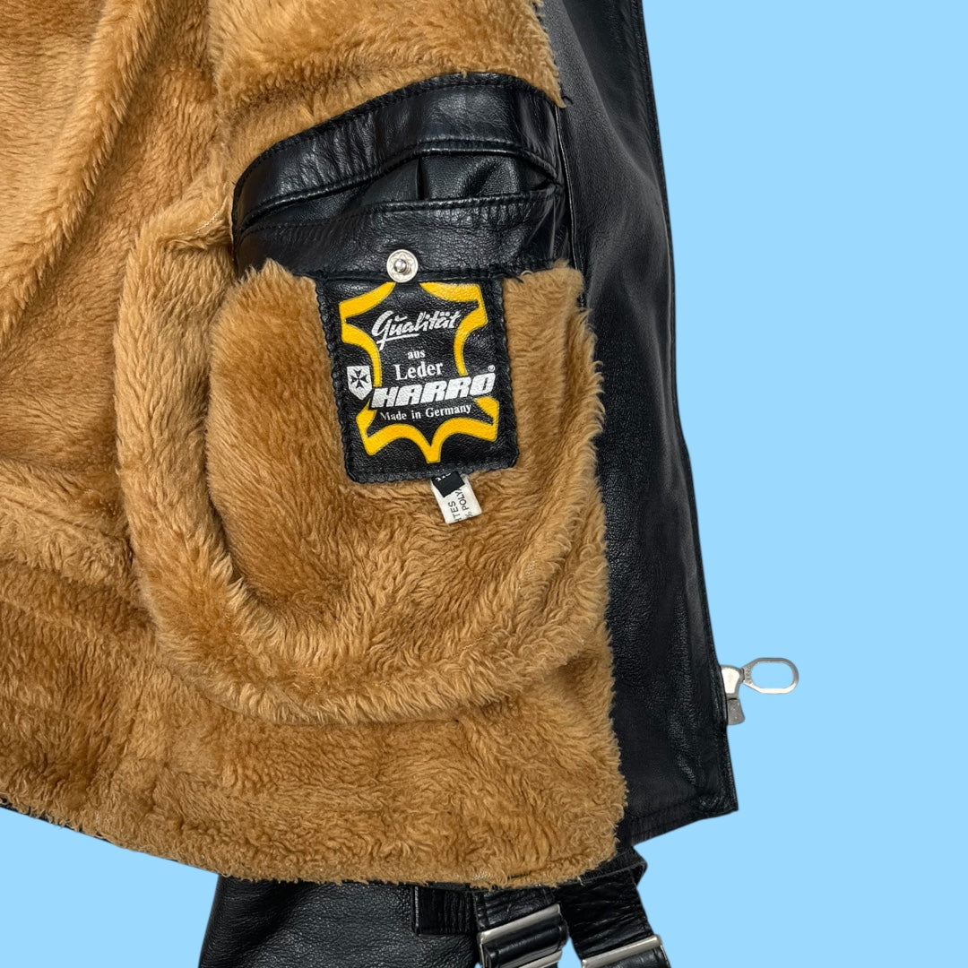 Vintage Harro biker jacket - M