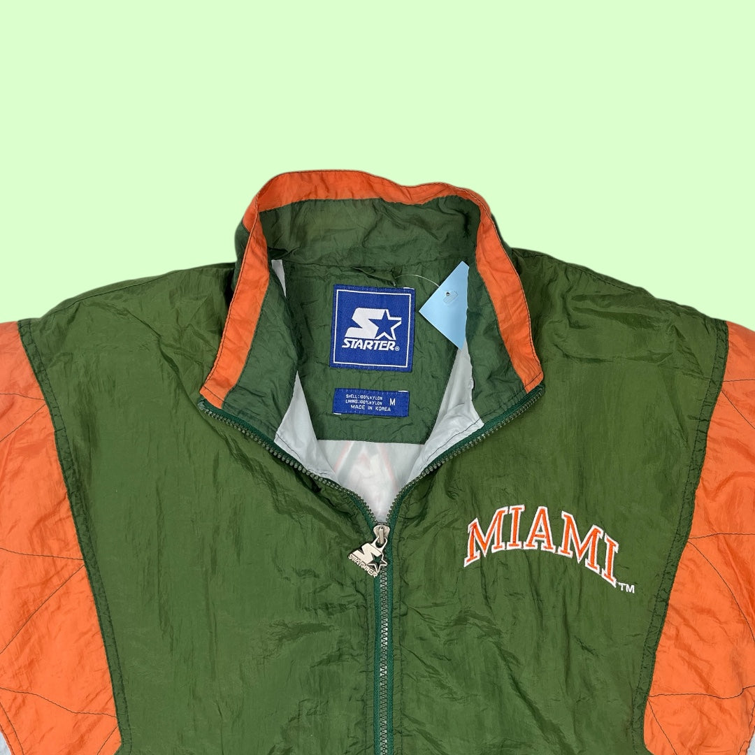 Vintage starter Miami Hurricanes jacket - M
