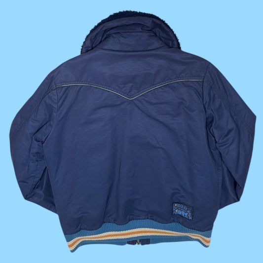 Vintage Diesel sherpa jacket - M