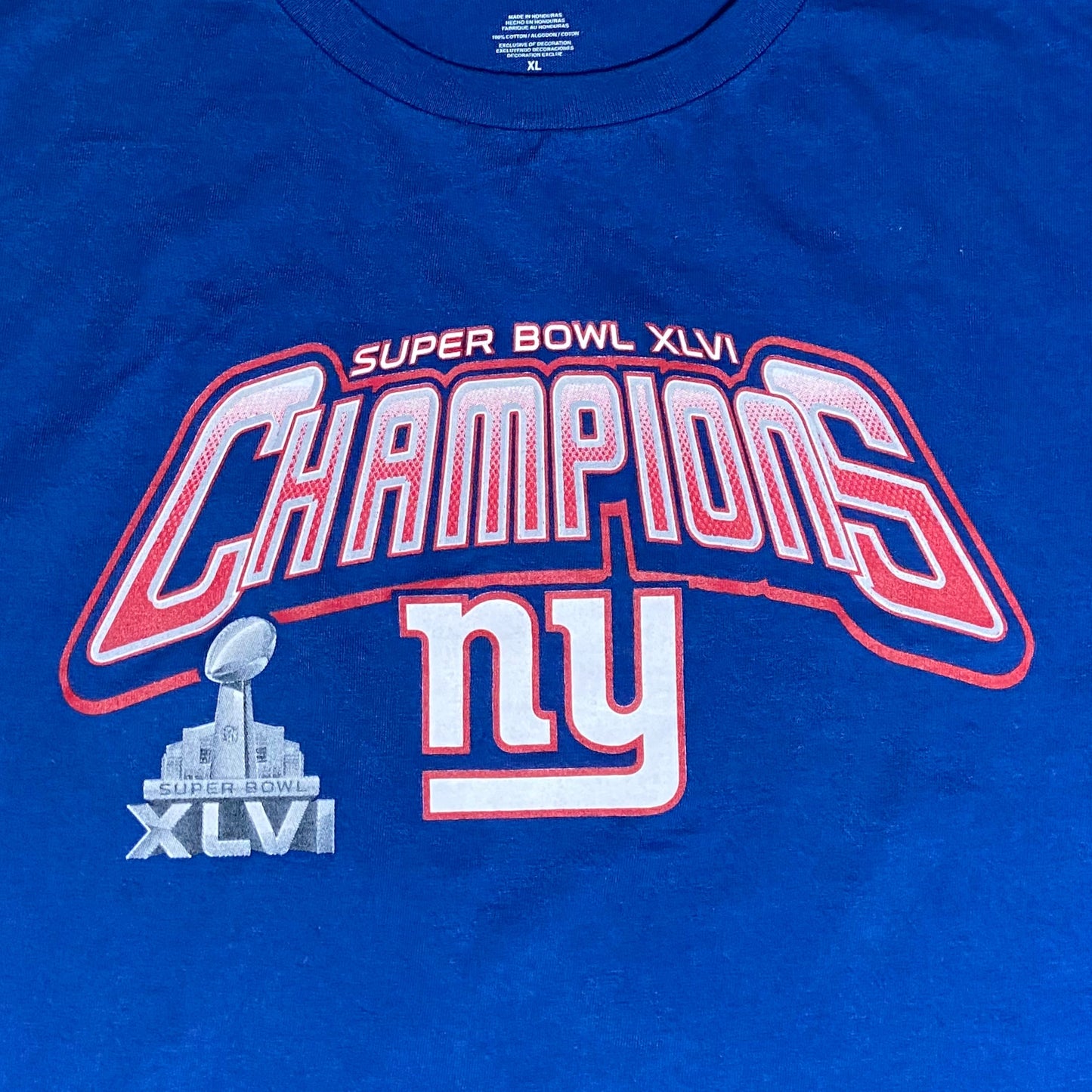 NFL Giants Superbowl Longsleeve T-Shirt - XL