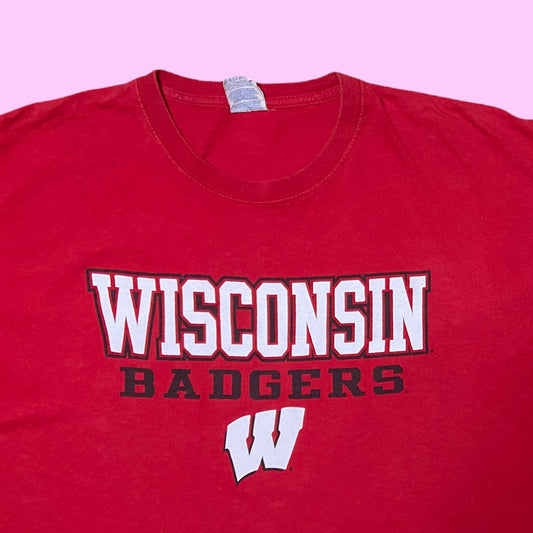 Vintage Wisconsin Badgers T-Shirt - XL